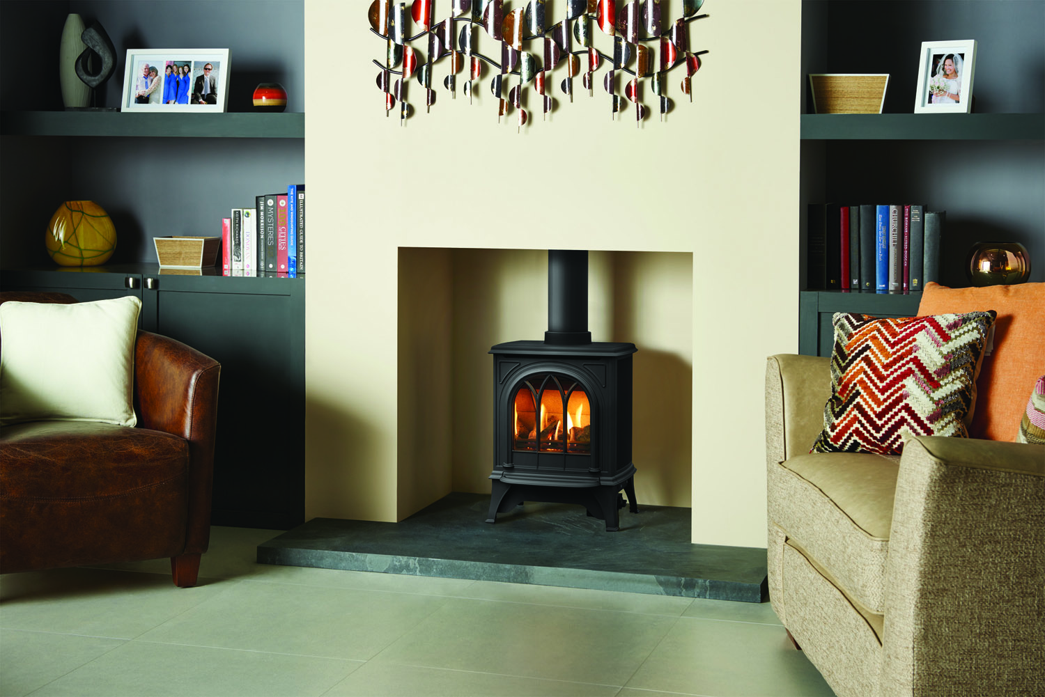 Huntington 20 Gas Fire gas or solid fuel stove