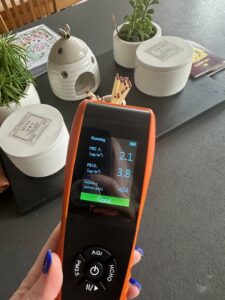 normal air quality readiong 