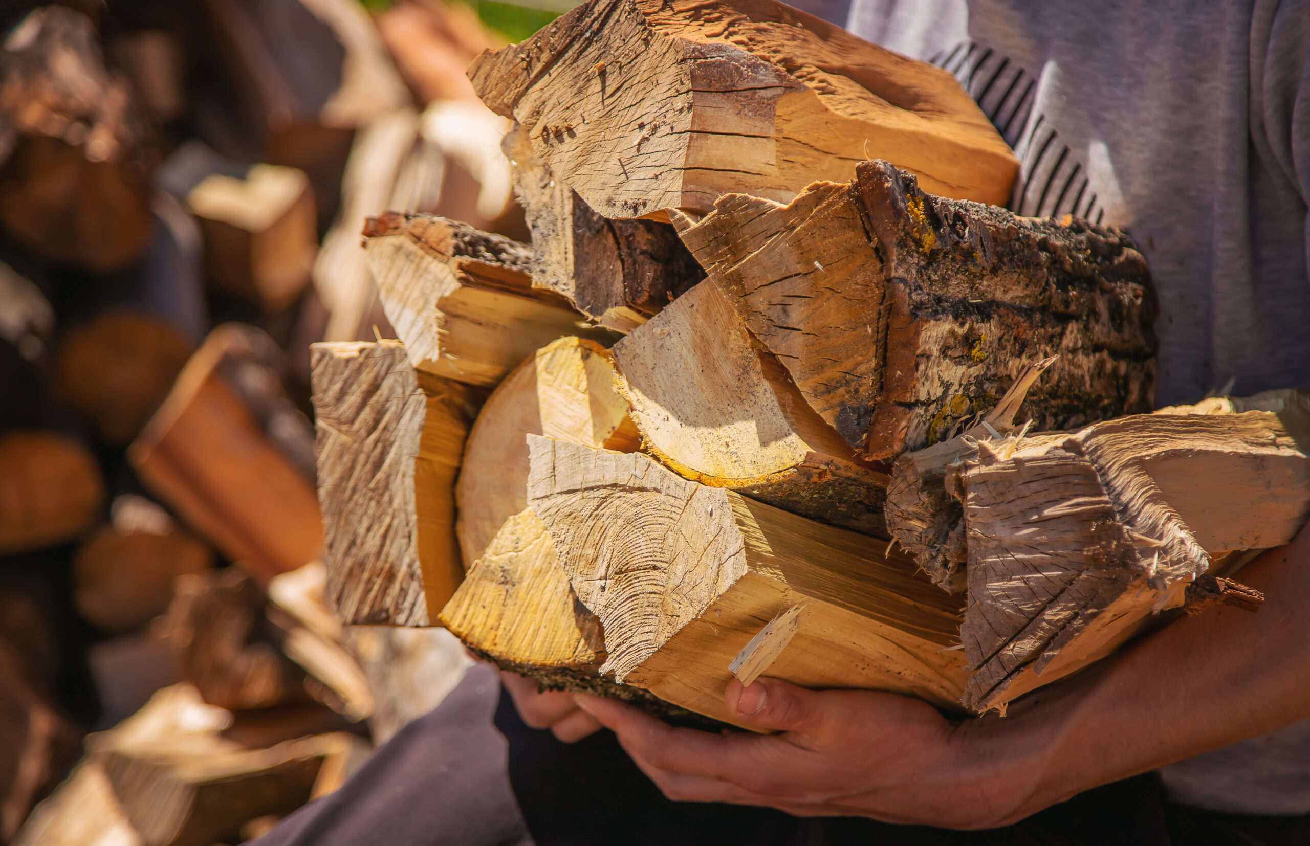 How to store firewood in the Spring and Summer